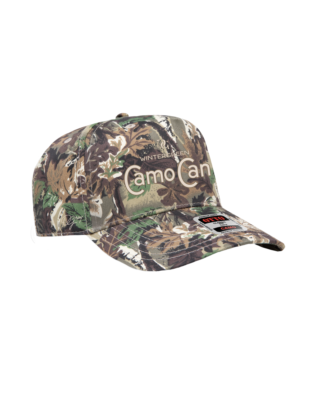 Camo Can Snapback Hat