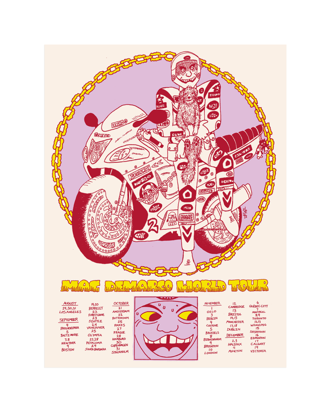 Guitar Tour Poster