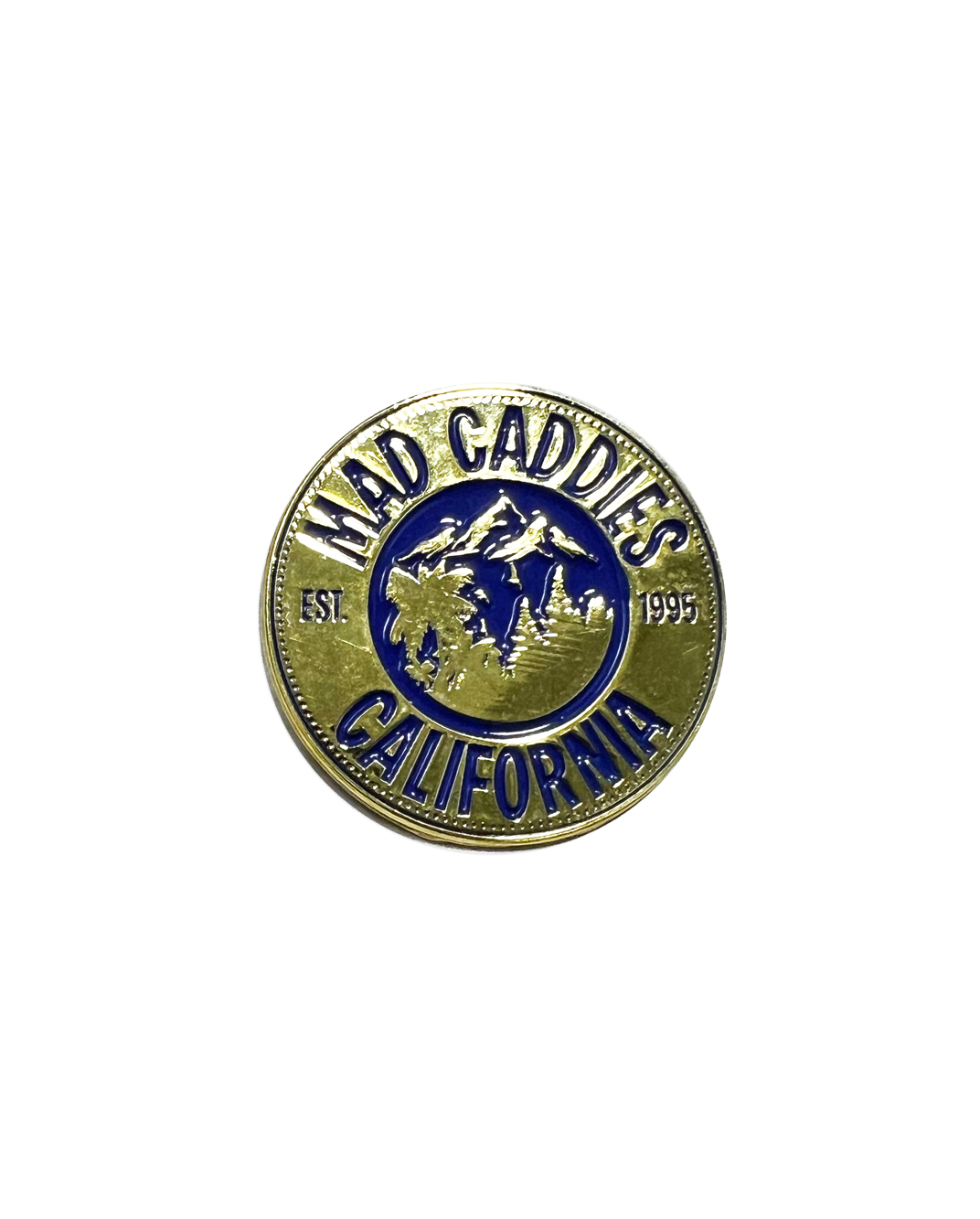 California Enamel Pin