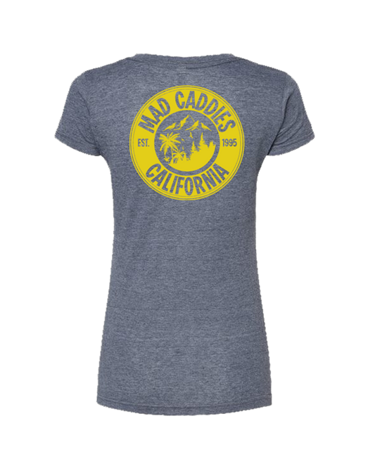 California Ladies Tee (Heather Navy)