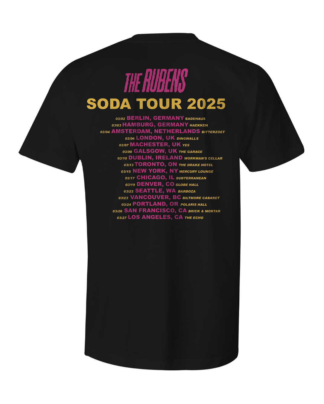 Soda Tour T-Shirt