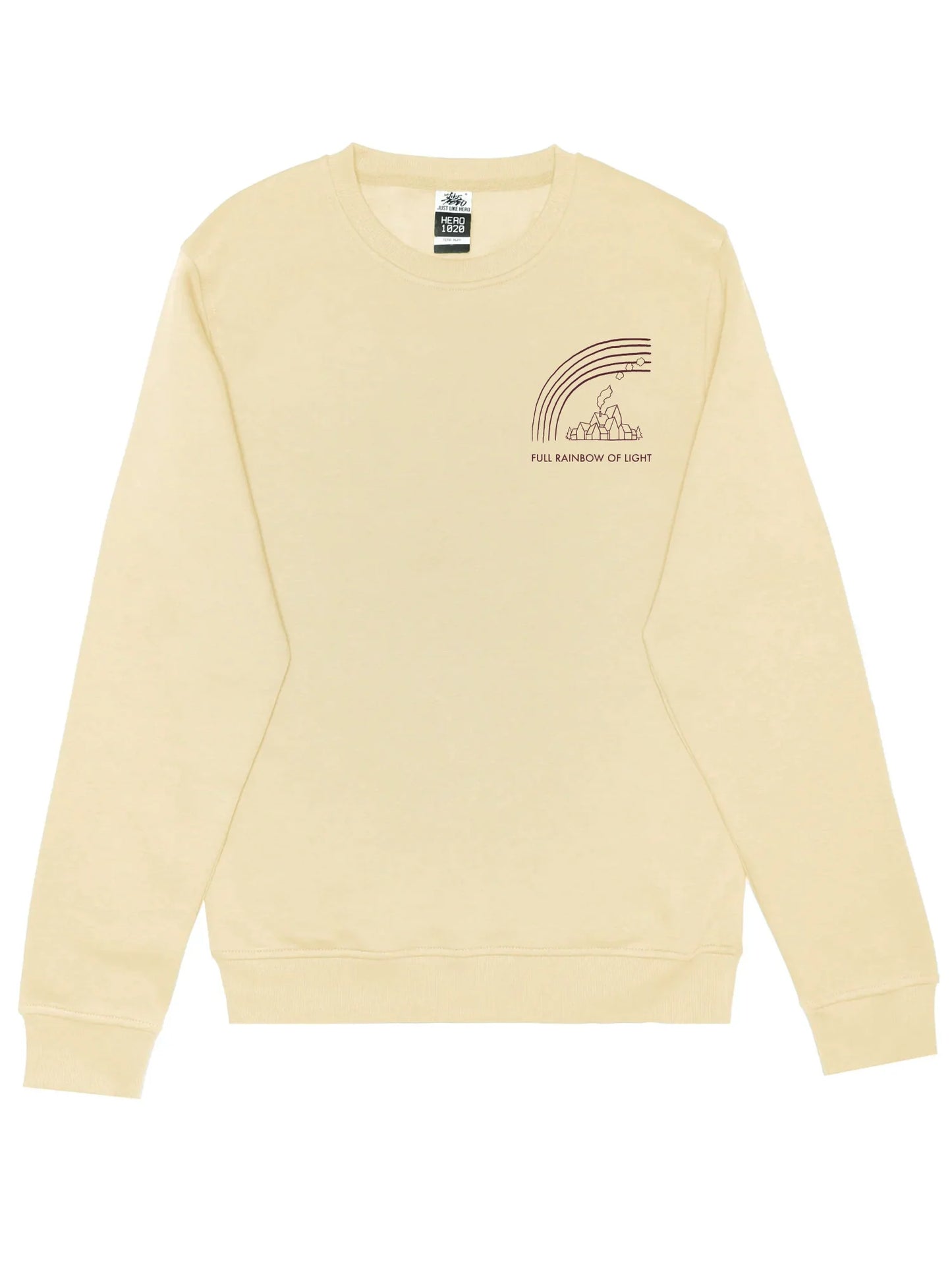 Full Rainbow of Light Crewneck (Ivory)