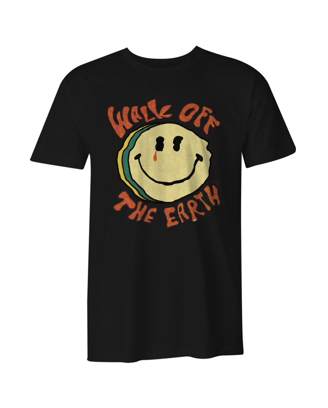 Happy Face T-Shirt (Black)