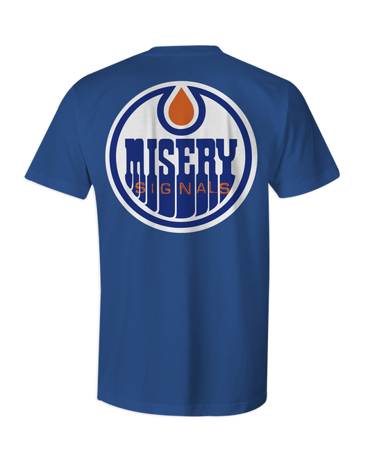 Oil T-Shirt (Royal Blue)