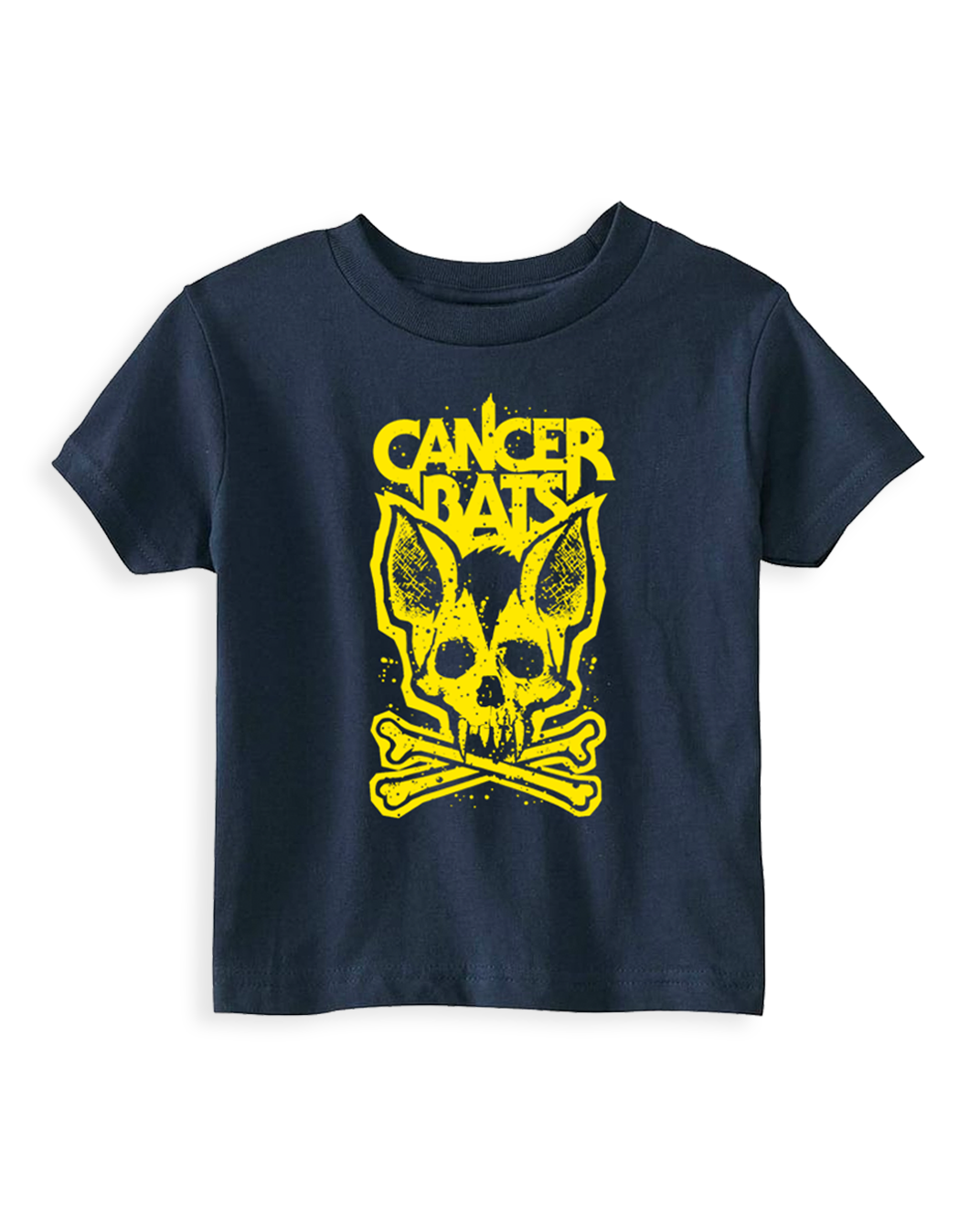 Cancer Bats Bat Skull & Crossbones Toddler Tee