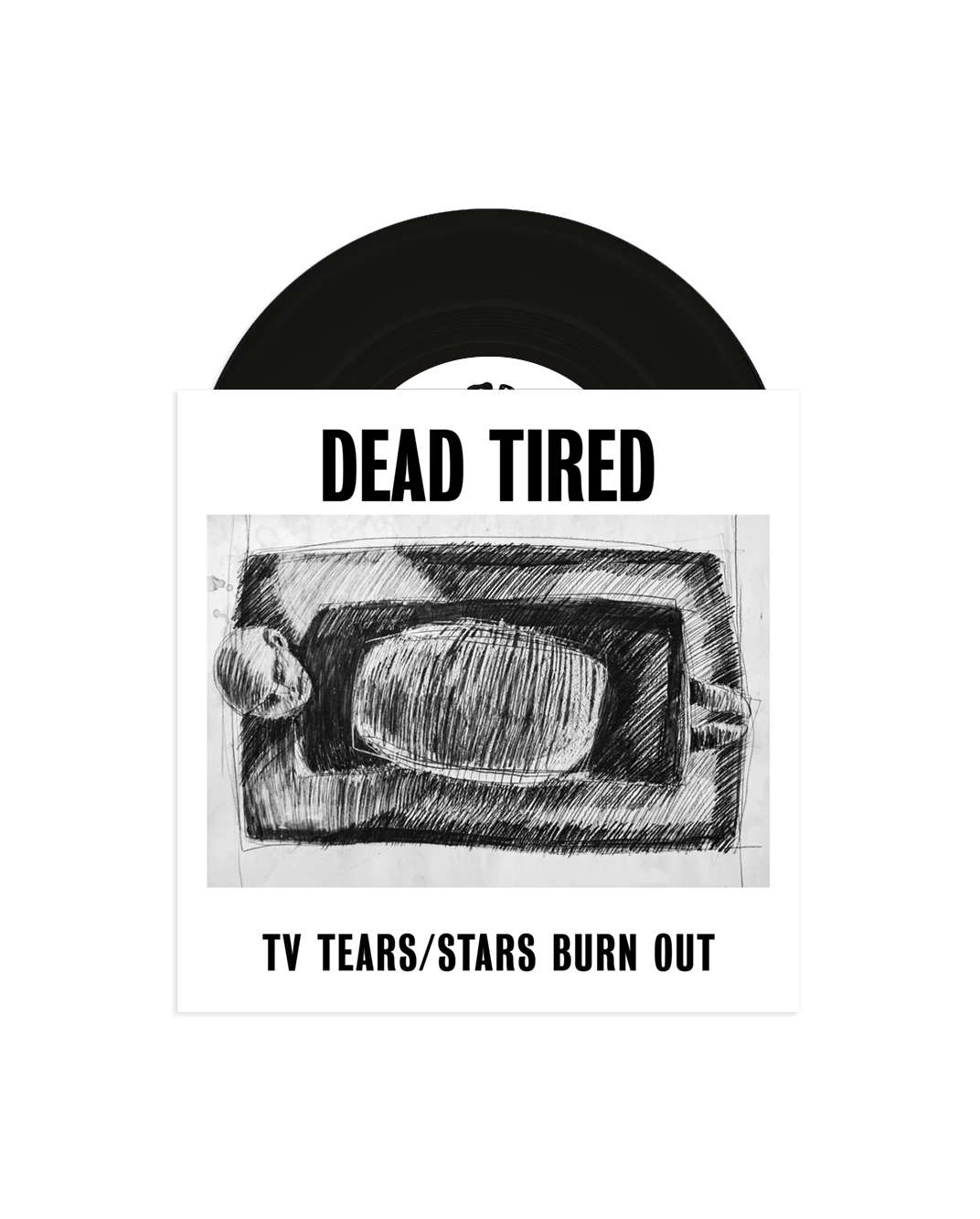 TV Tears / Stars Burn Out 7” (Black)