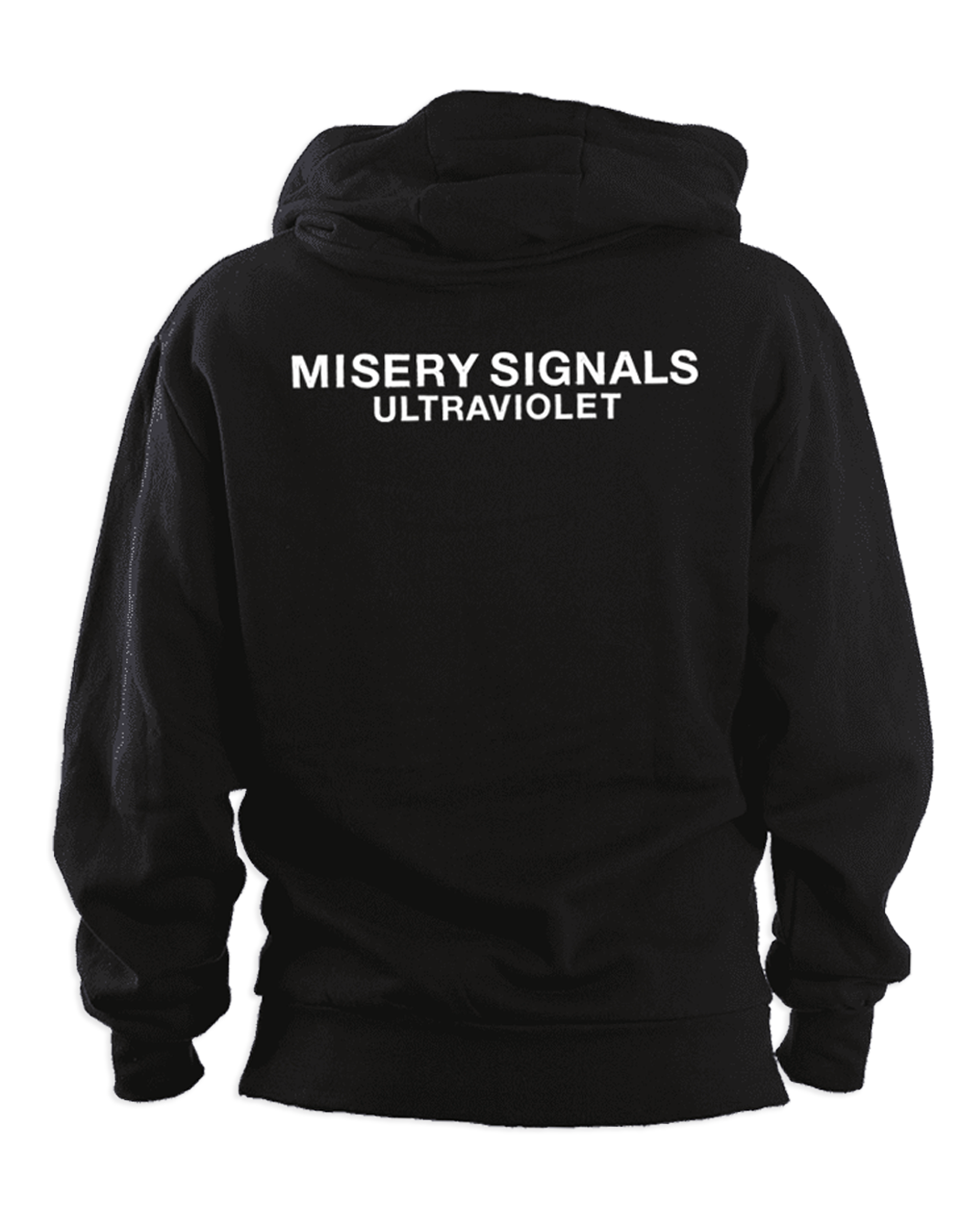 Black Ultraviolet Pullover Hoodie