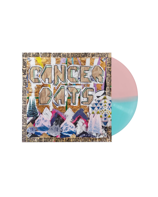 Give Me Dirt LP (Blue Pink Split)