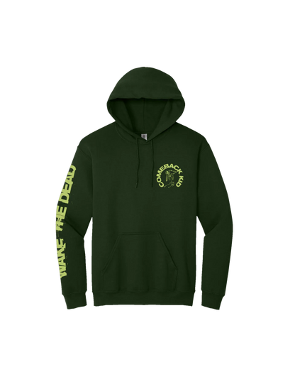 Wake The Dead Skull Pullover Hoodie