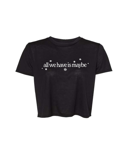 Maybe Crop Tee