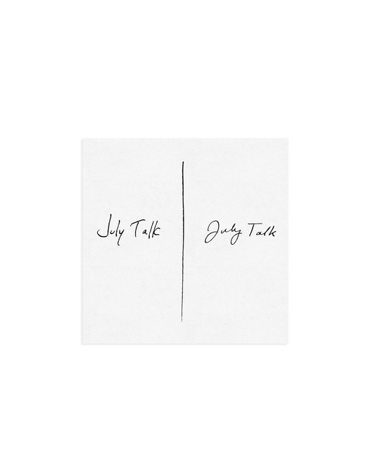 July Talk Self Titled CD (White)