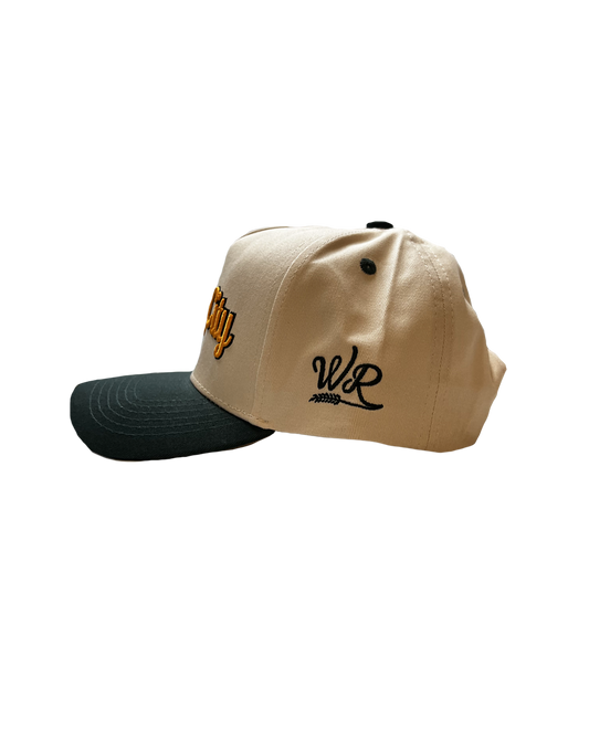 Misty City Whiskey Road Hat (Cream)