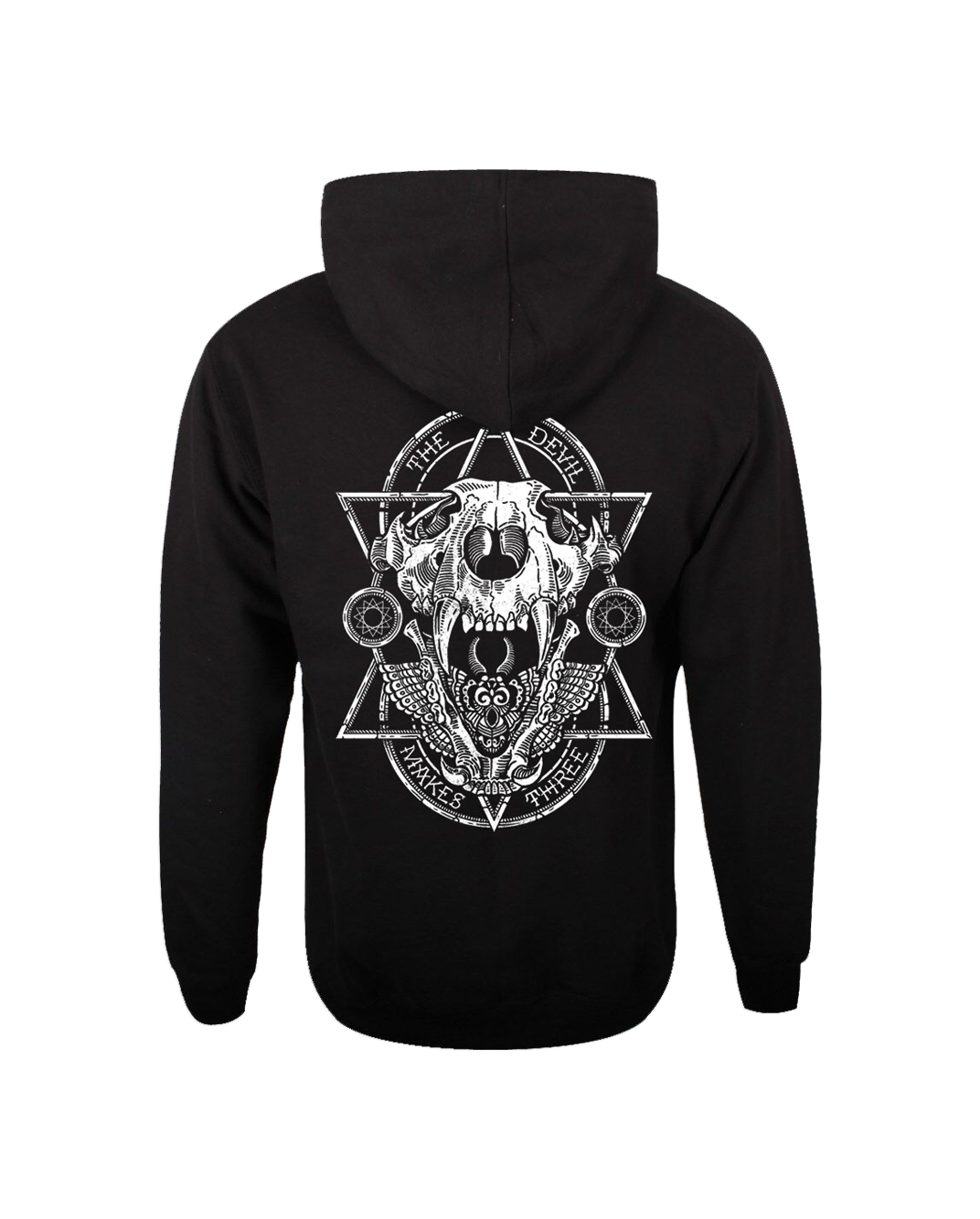 Skulls Zip-Up Hoodie