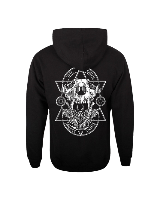 Skulls Zip-Up Hoodie