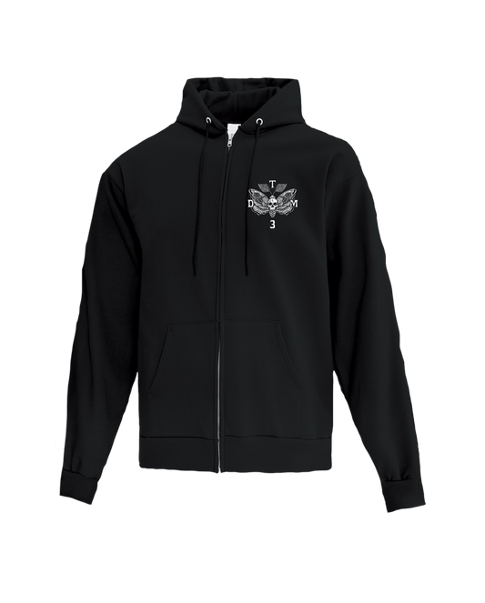 Skulls Zip-Up Hoodie