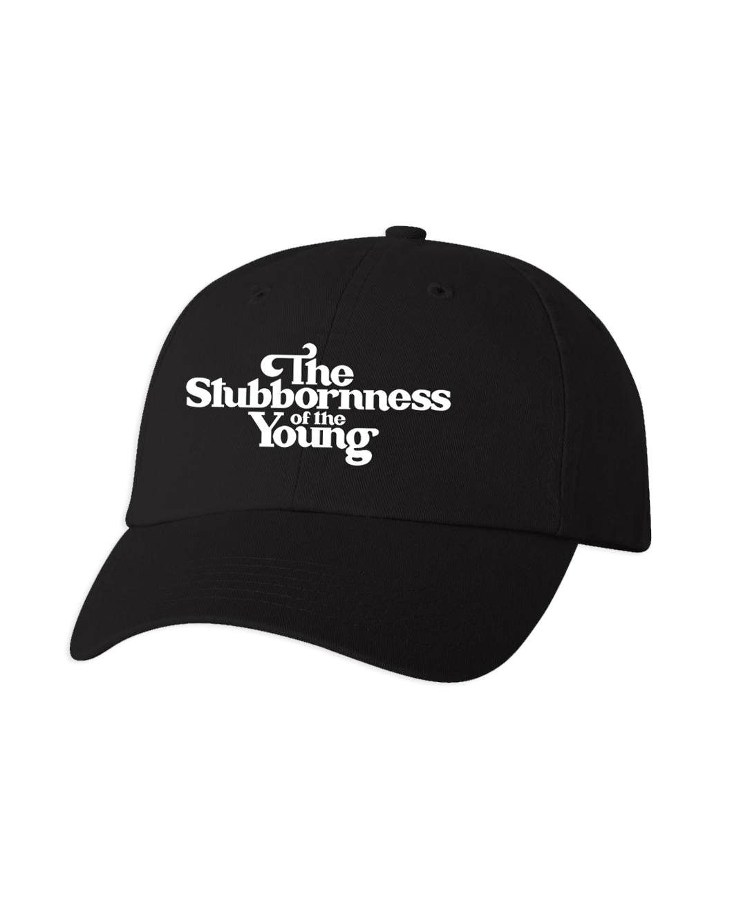 The Stubbornness of the Young Dad Hat (Black)