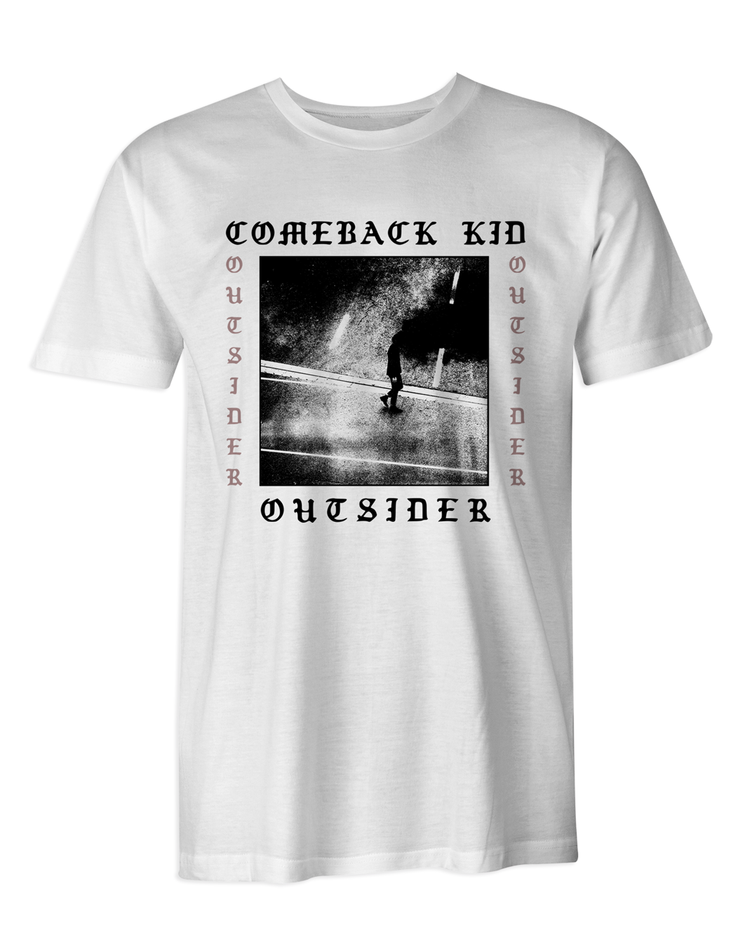 Comeback Kid Outsider White T-Shirt