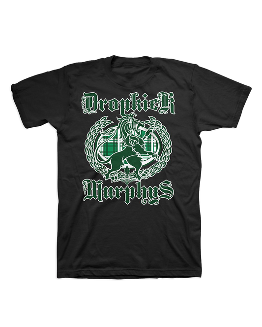 Dropkick Murphys Plaid Lion T-Shirt