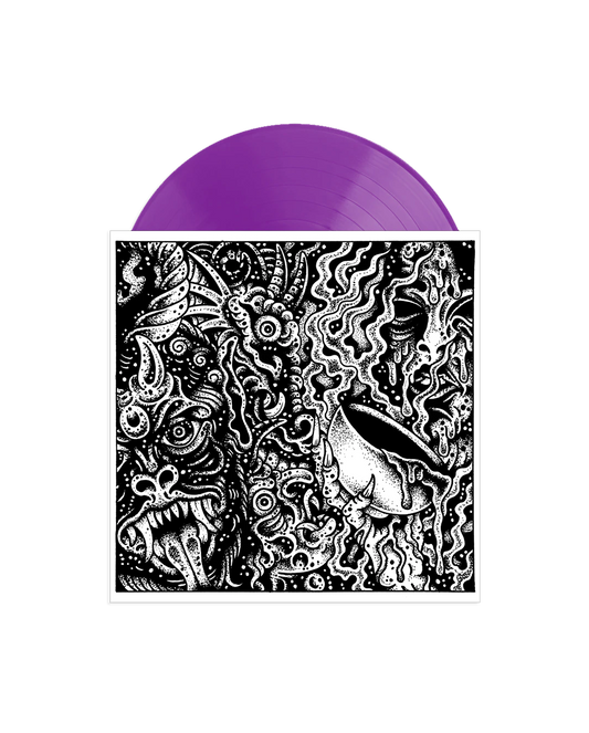 Satan Will Follow You Home LP (Clear Purple)
