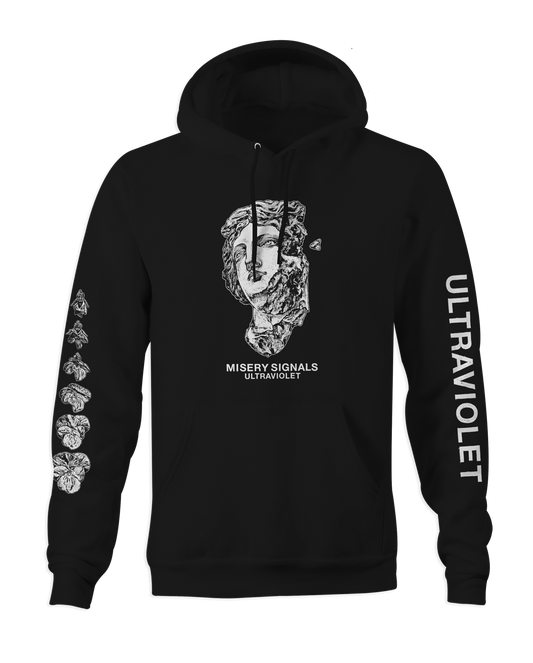 Black Ultraviolet Pullover Hoodie