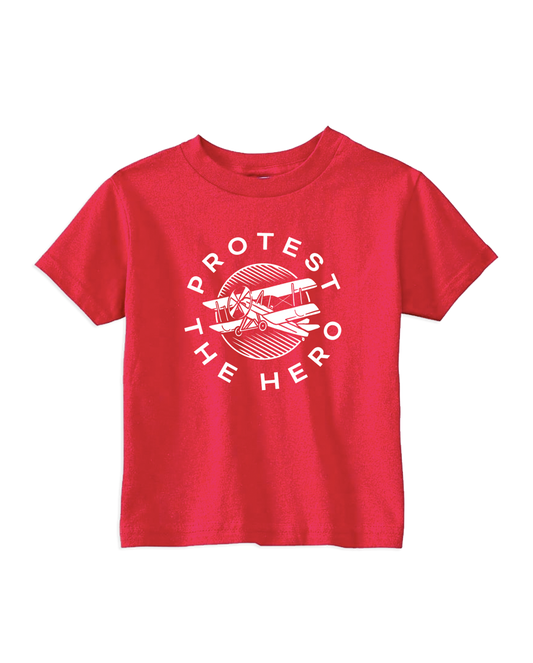 Protest The Hero Plane Red Toddler Tee