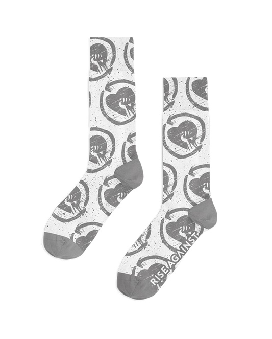 Rise Against Heartfist Socks